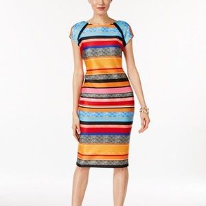 EᑕI striped Sheath ᗪᖇEᔕᔕ